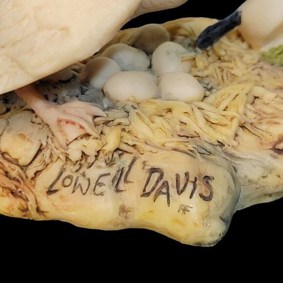 Vintage Schmid Lowell Davis Figurine White Swan - Picture 4 of 9